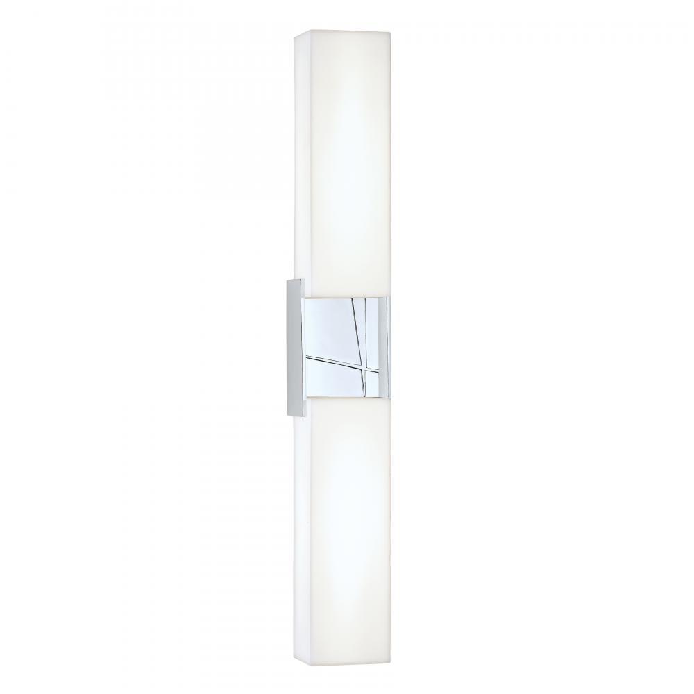 Artemis 24'' High Integrated LED Sconce - Chrome