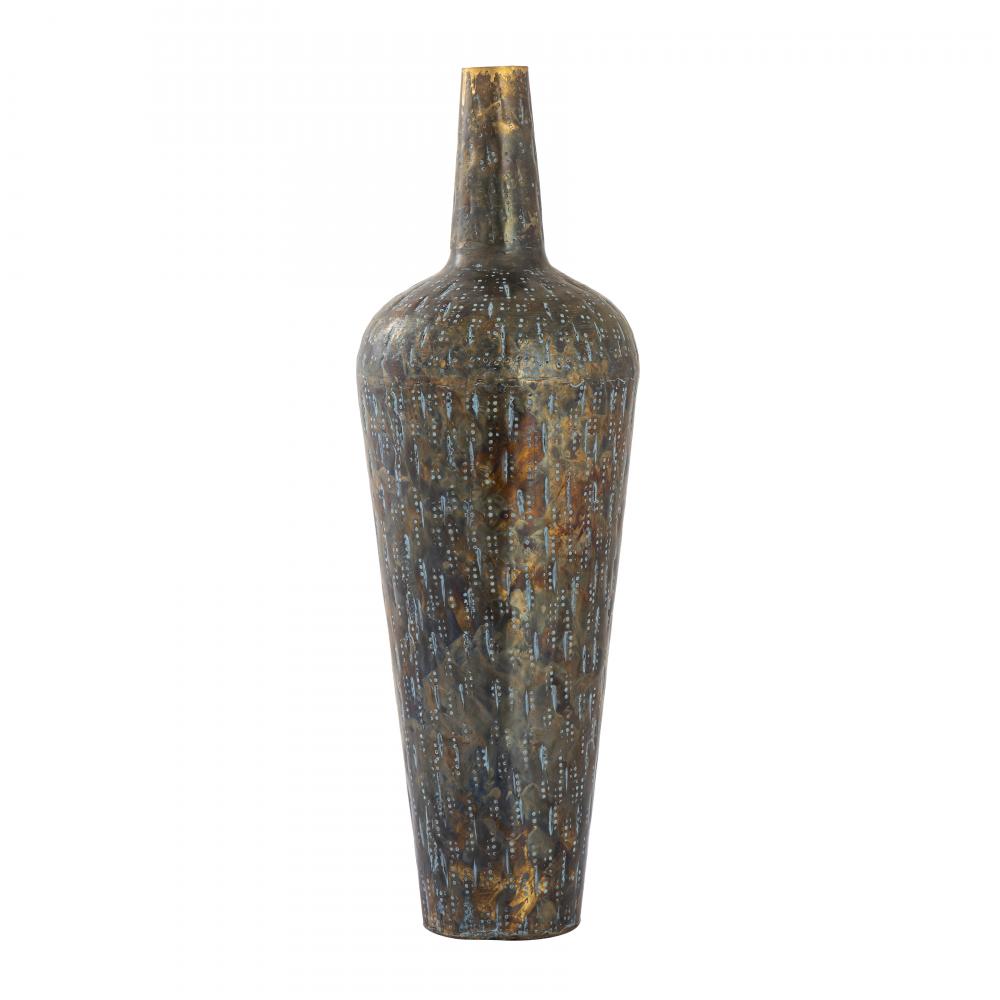 Fowler Vase - Large Patinated Brass (2 pack) (2 pack)