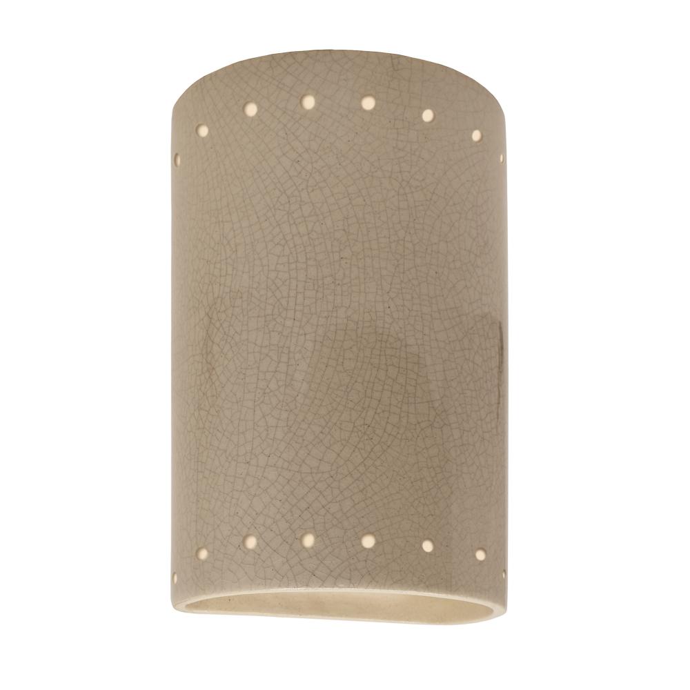 Small Cylinder w/ Perfs - Closed Top (Outdoor) - LED