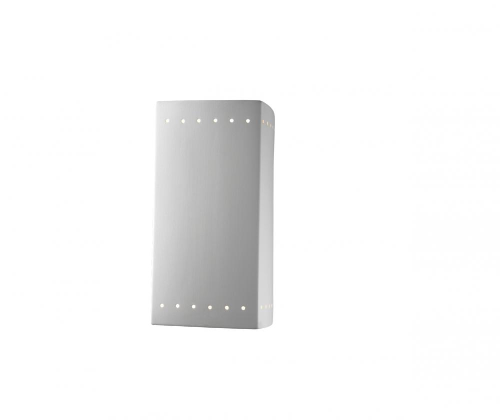 Large Rectangle w/ Perfs - Closed Top (Outdoor) - LED