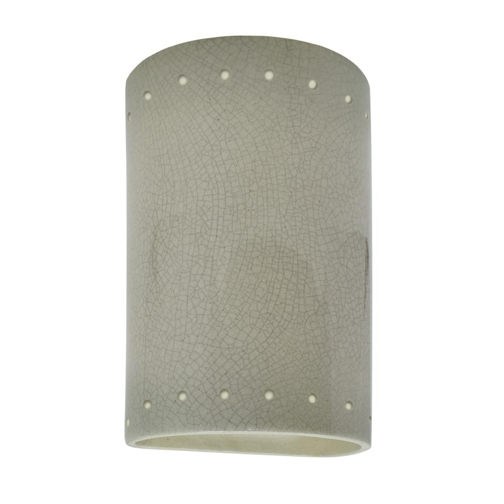 Small Cylinder w/ Perfs - Closed Top (Outdoor) - LED