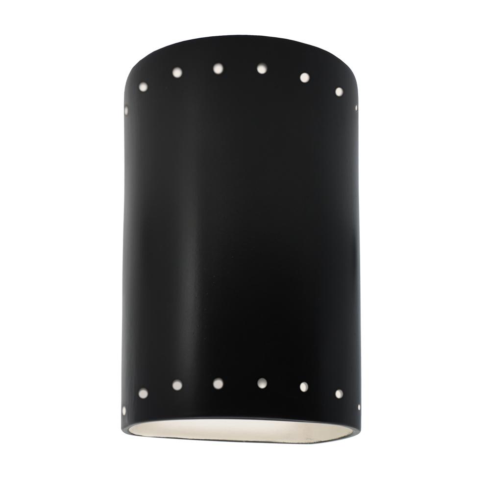 Small Cylinder w/ Perfs - Closed Top (Outdoor) - LED