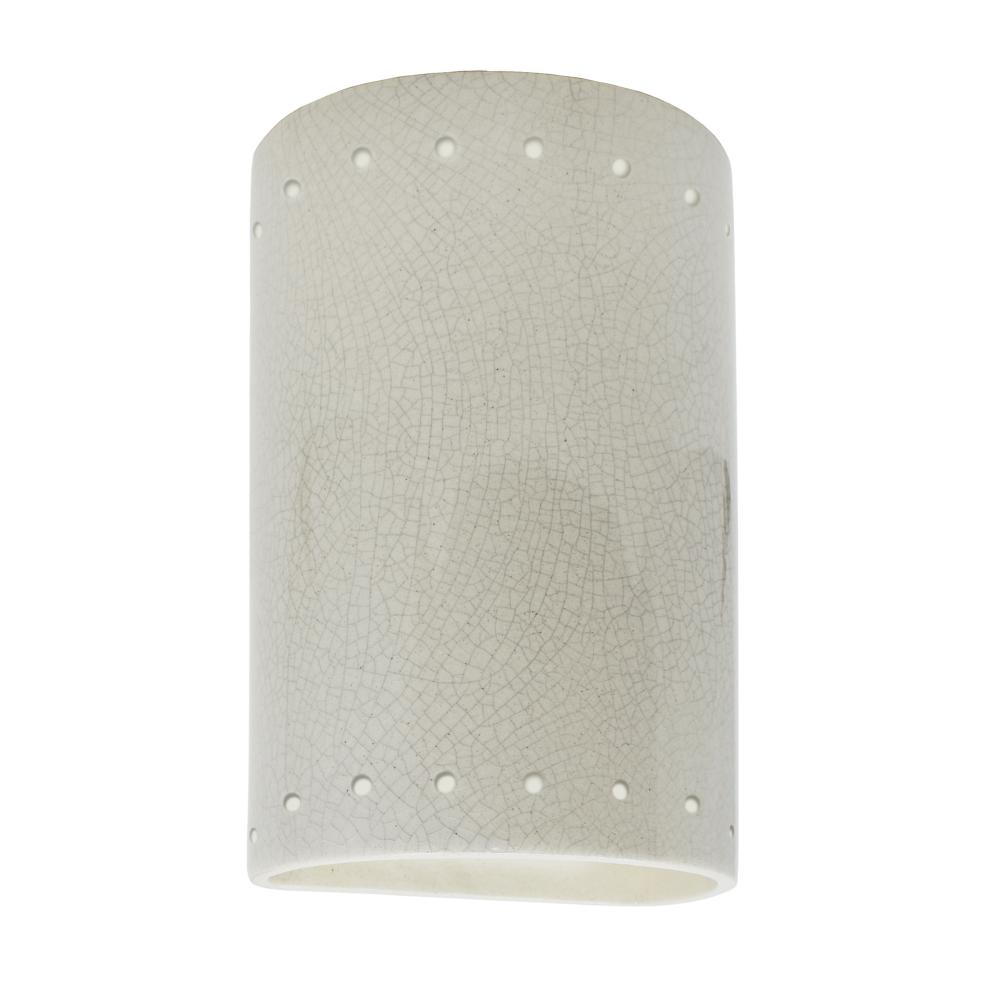 Small Cylinder w/ Perfs - Closed Top (Outdoor) - LED