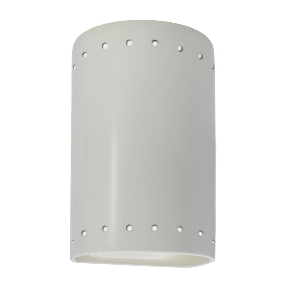 Small Cylinder w/ Perfs - Closed Top (Outdoor) - LED