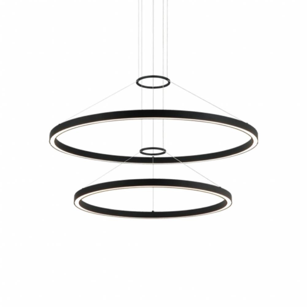 O'Hara Matte Black Chandelier