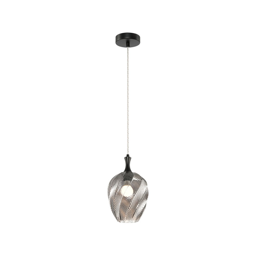 Eesha Matte Black Pendant