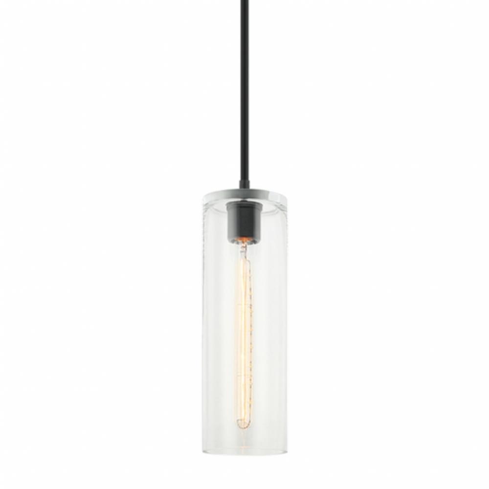 Lincoln Matte Black Pendant