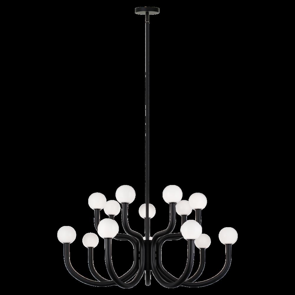 Joelle Matte Black Pendant