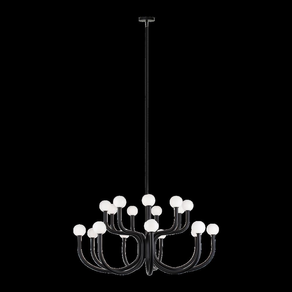 Joelle Matte Black Pendant