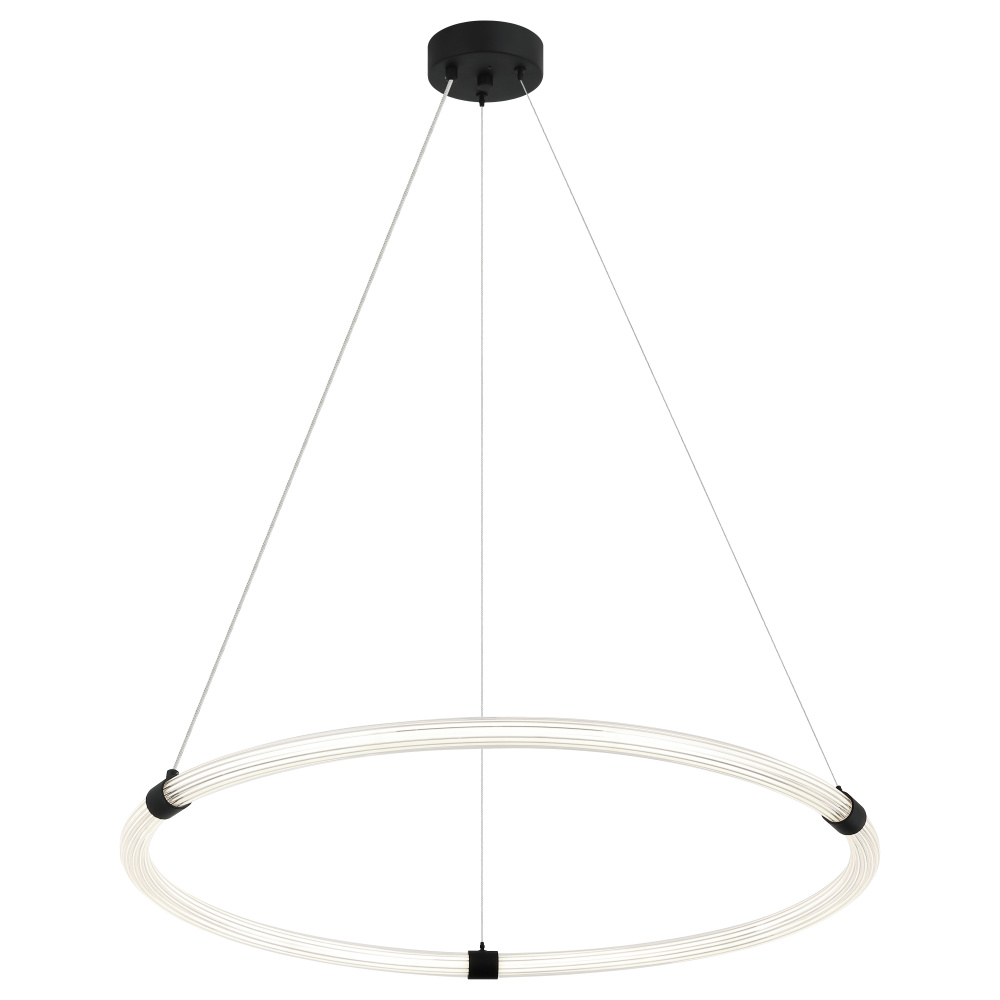 Inkara Matte Black Pendant