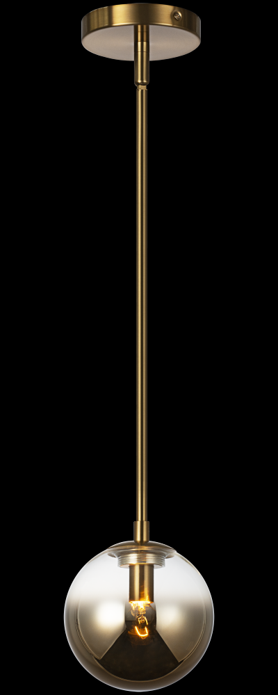Averley Aged Gold Brass Pendant