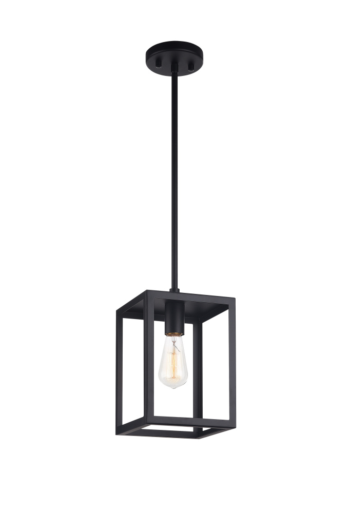 Flare Black Pendant