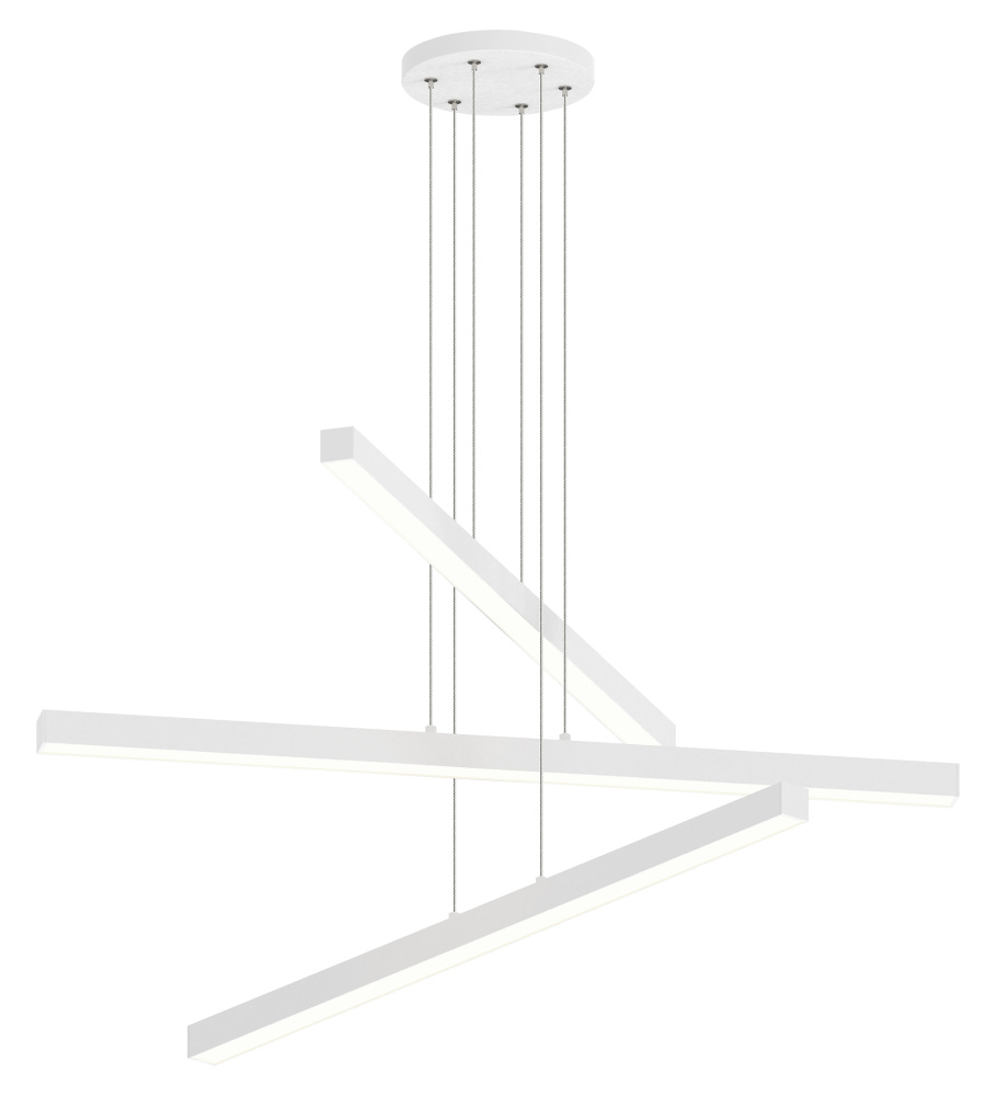 Presley Matte White Chandelier