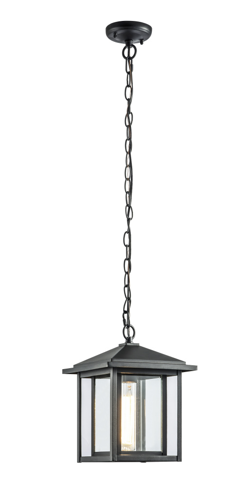 Caldwell Matte Black Outdoor Lighting