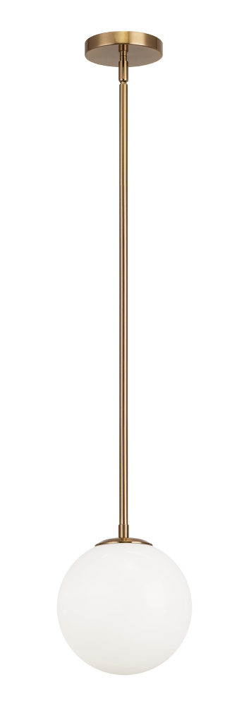 Novo Aged Gold Brass Chandelier