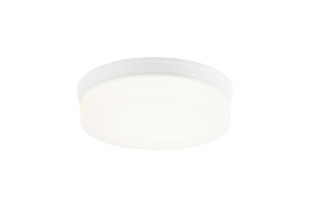 Circian Matte White Flush Mounts
