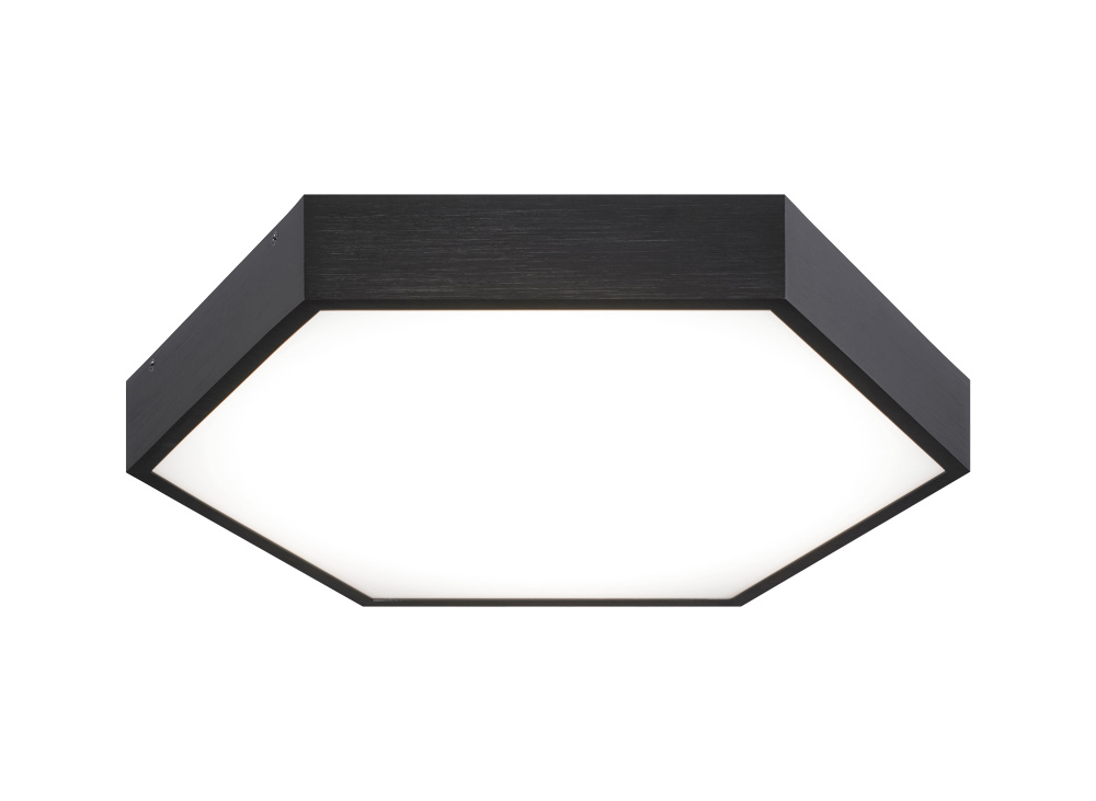Hexol Oxidized Black Flush Mounts