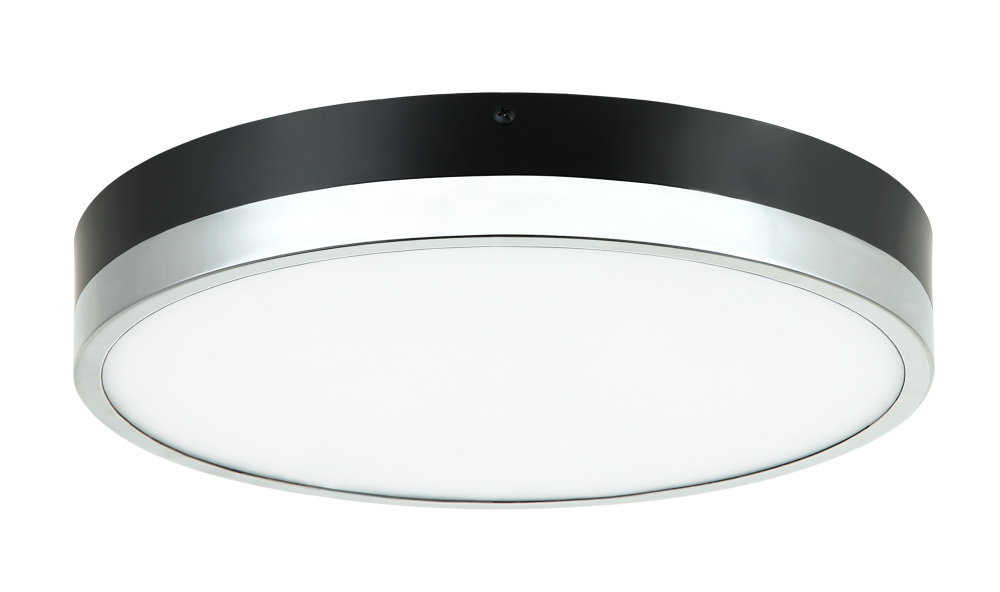 Tone Black and Chrome Ceiling Mount