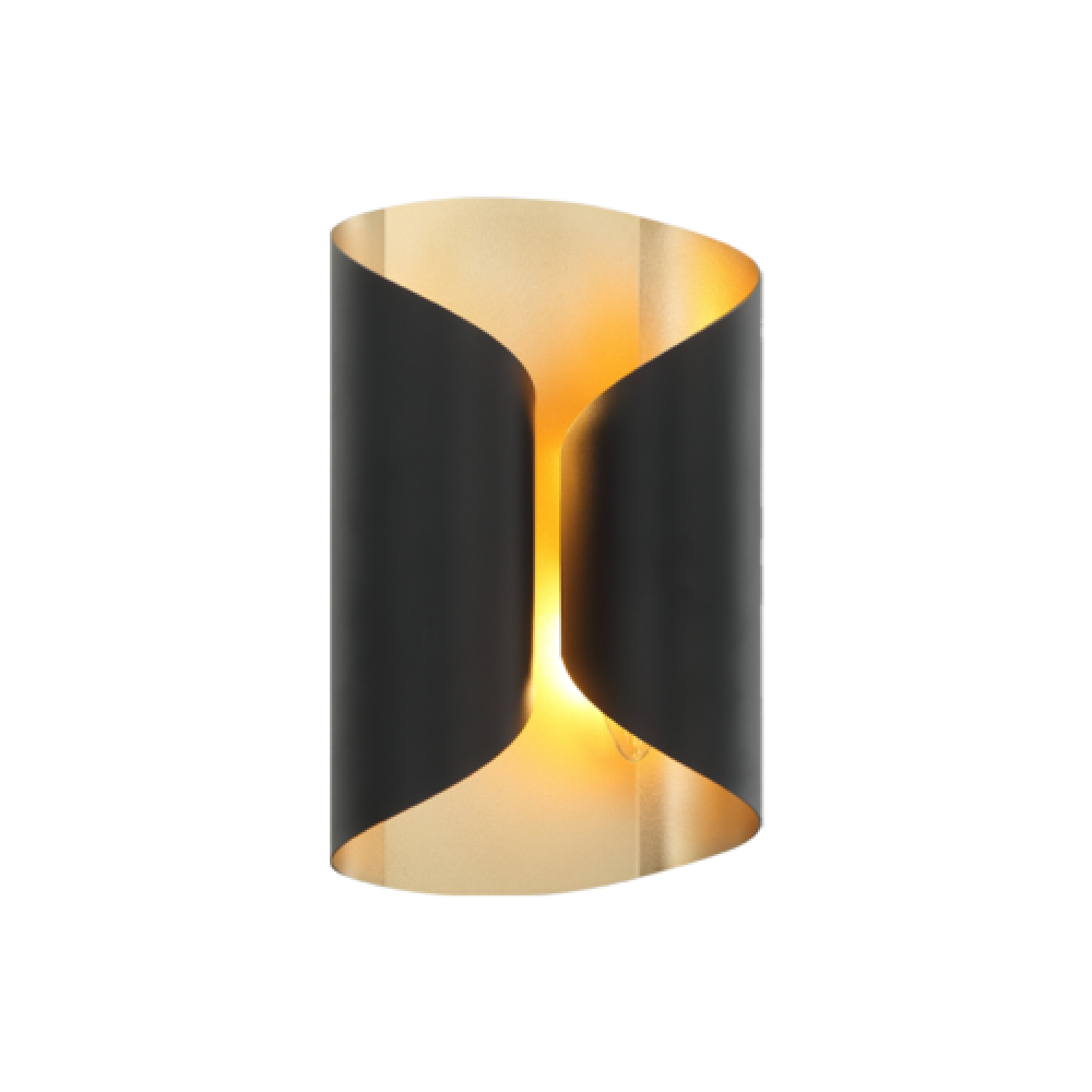 Ripcurl Matte Black Wall Sconce
