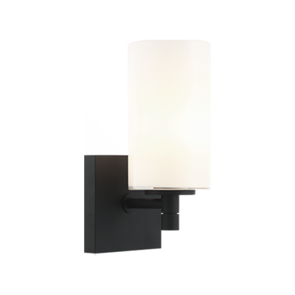Candela Matte Black Wall Sconce