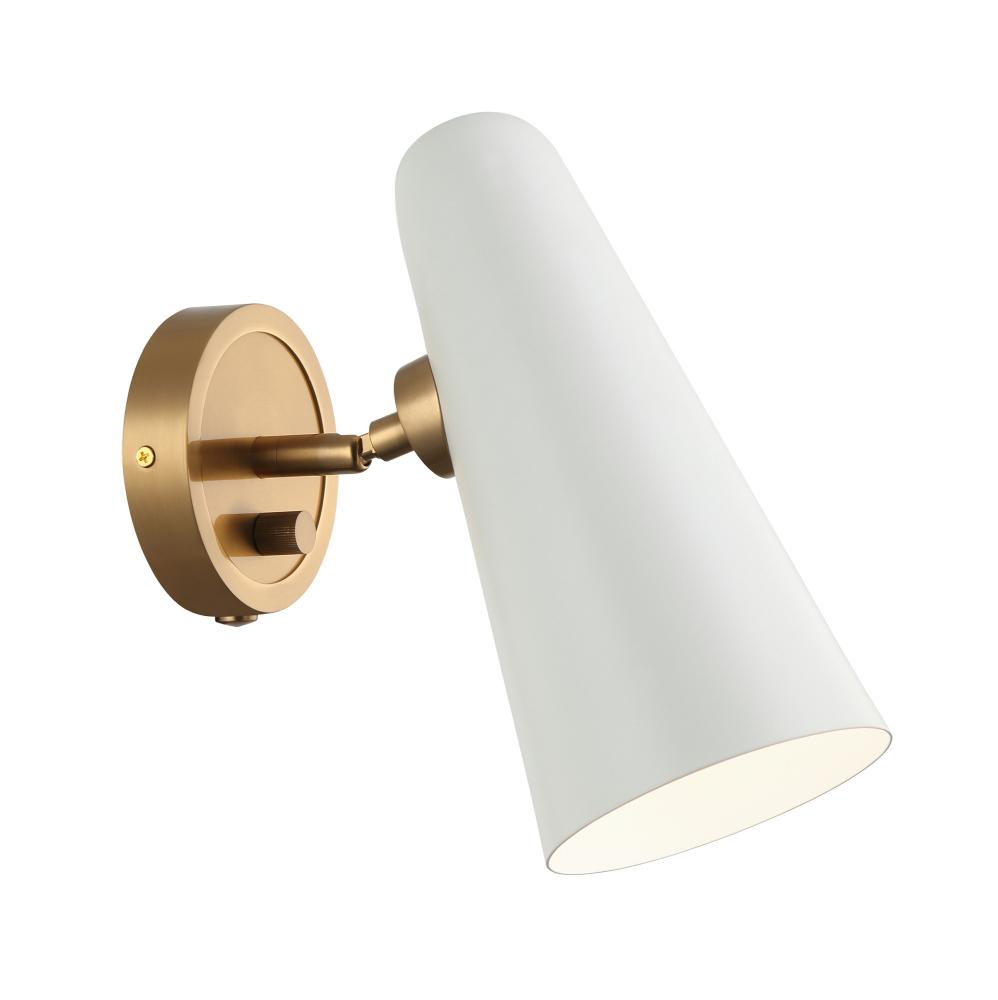 Blink White Wall Sconce