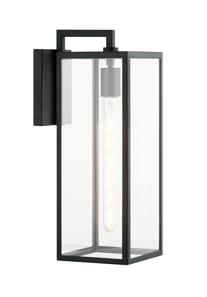 Camber Matte Black Outdoor Lighting