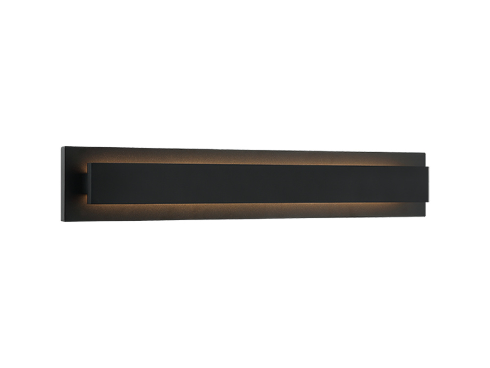 Baretta Matte Black Outdoor Lighting