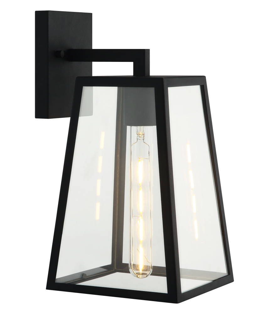 Denzil Matte Black Outdoor Lighting