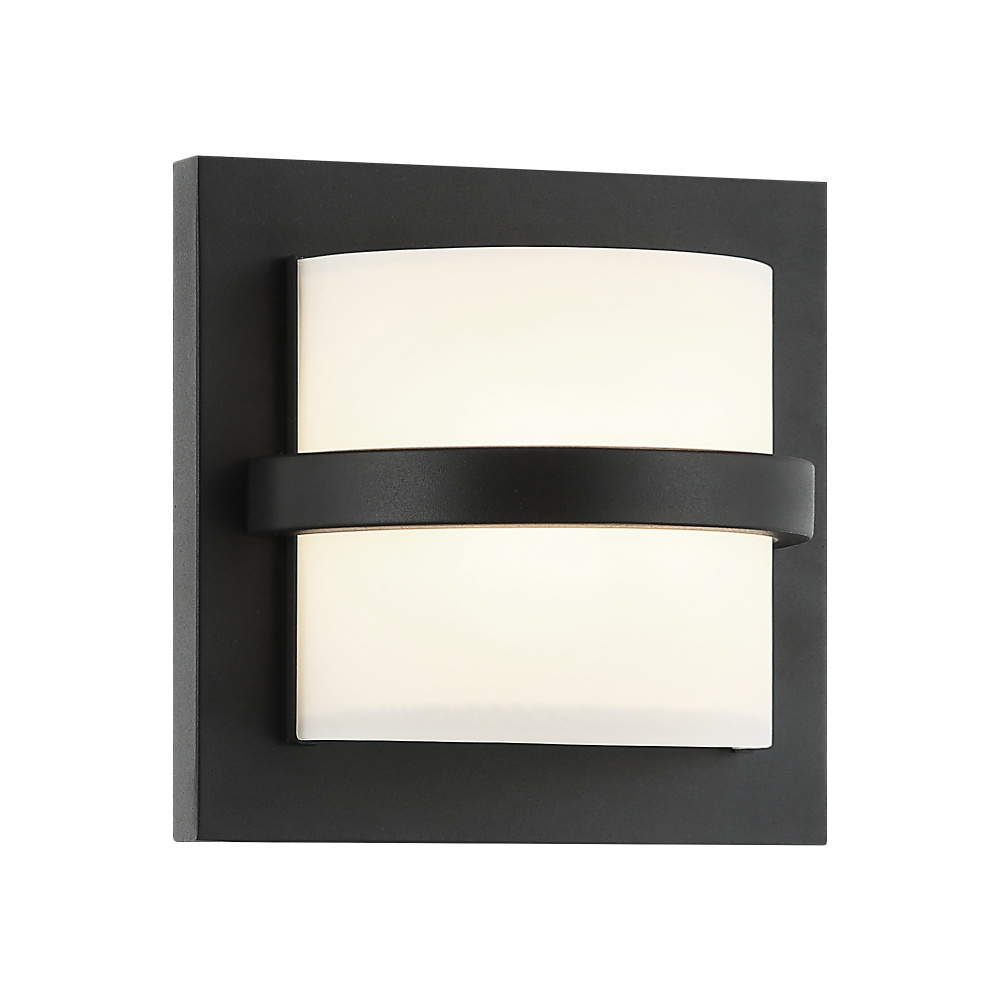 Brampton Matte Black Wall Sconce