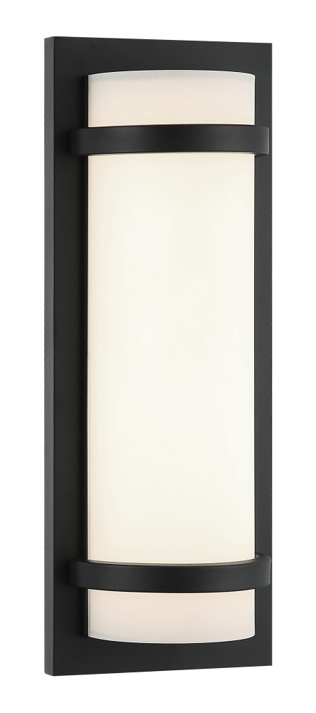 Brampton Matte Black Wall Sconce
