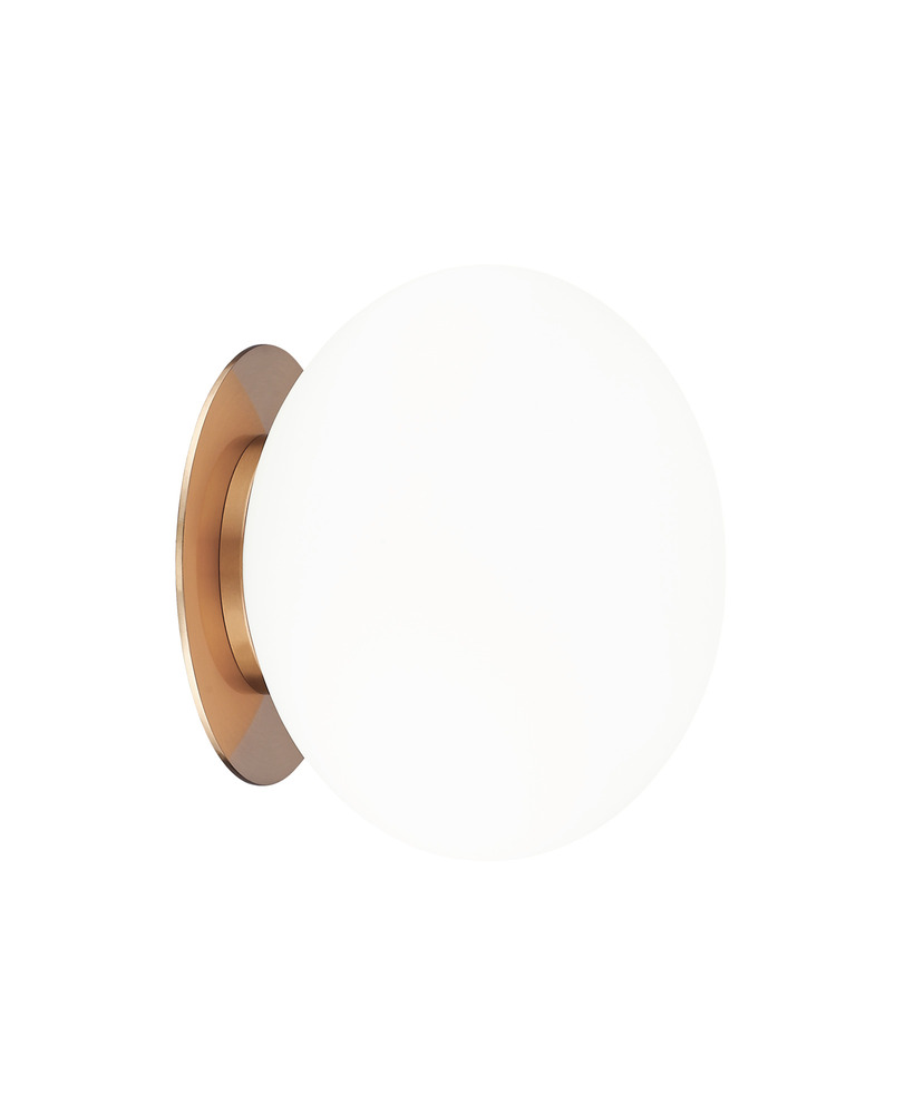 Mayu Aged Gold Brass Wall Sconce / Ceiling Mount