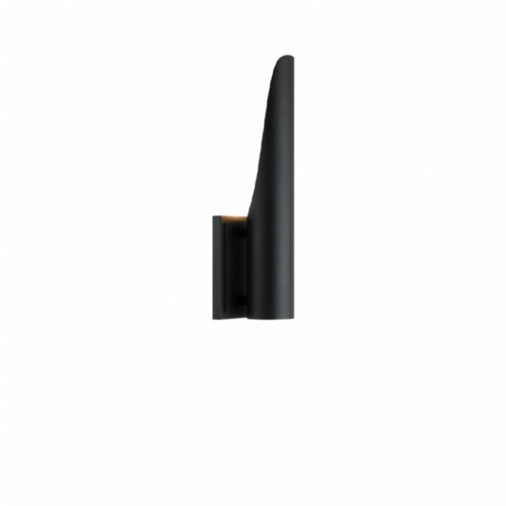 Stylus Matte Black Wall Sconce