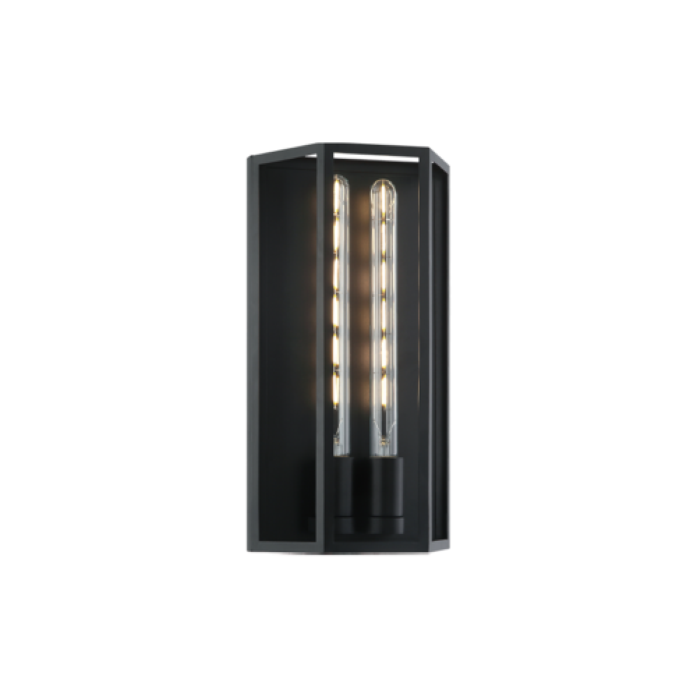 Creed Matte Black Wall Sconce