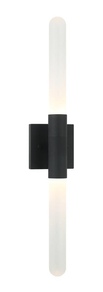 Aydin Matte Black Wall Sconce