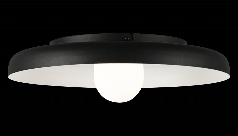 Creston Matte Black Ceiling Mount