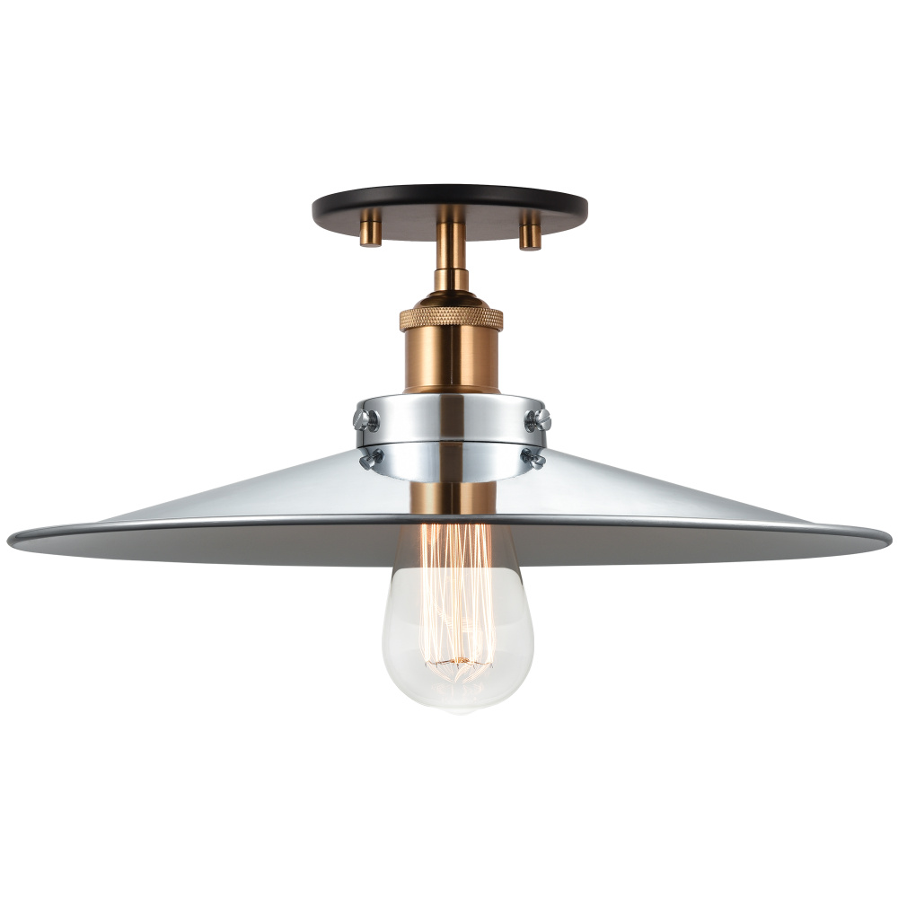 Bulstrode's Workshop Aged Gold Brass Ceiling Mount