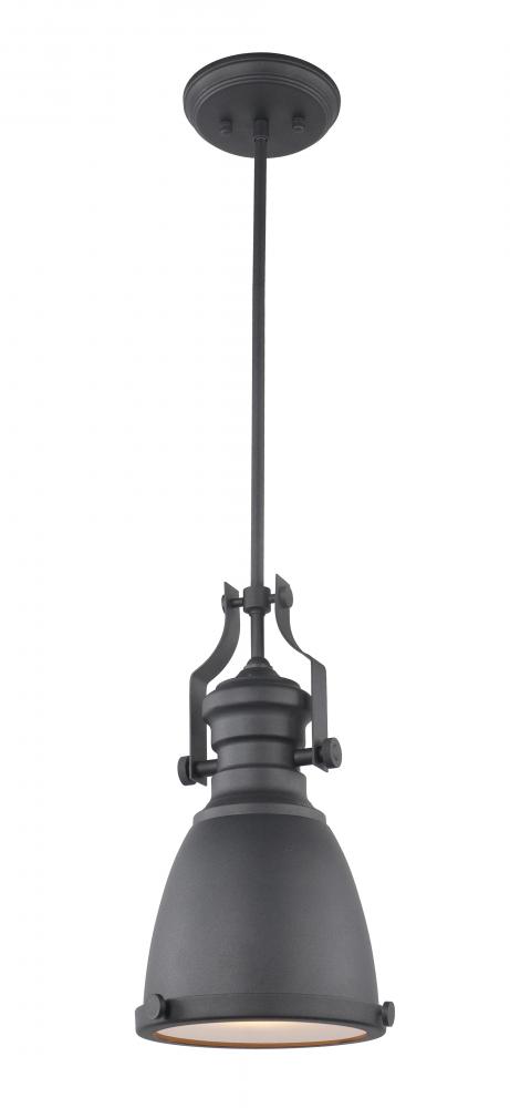 Cresswell Series Matte Black Pendant