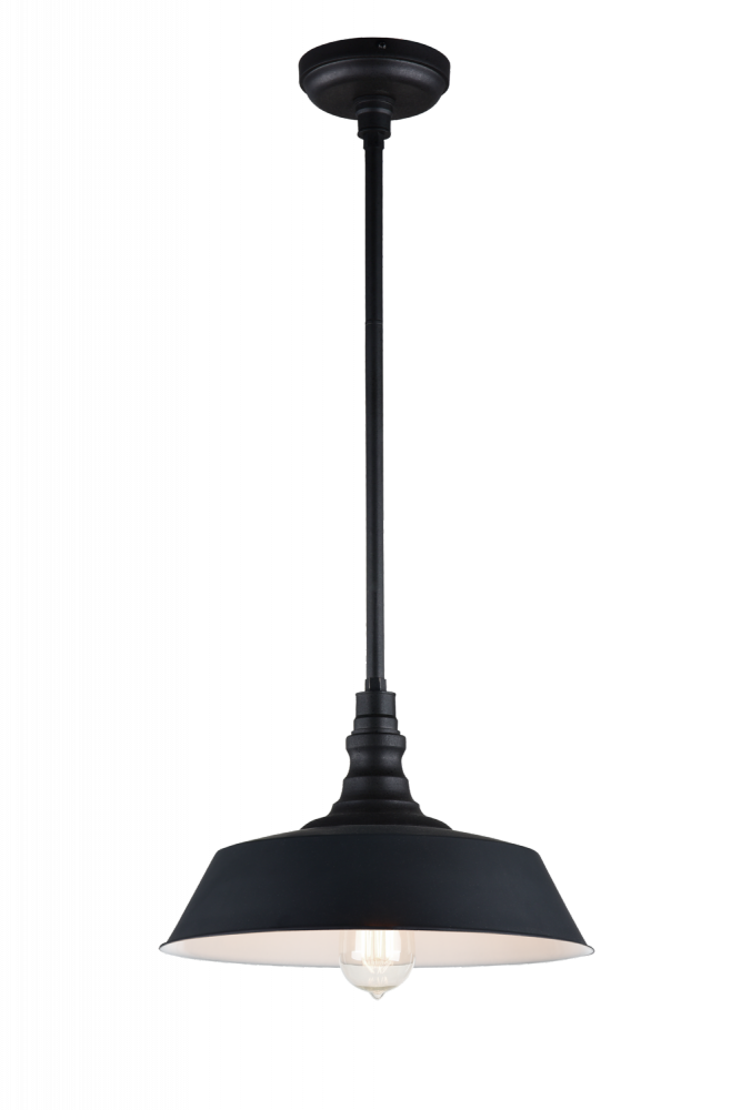 Scacchi Dark Grey Pendant