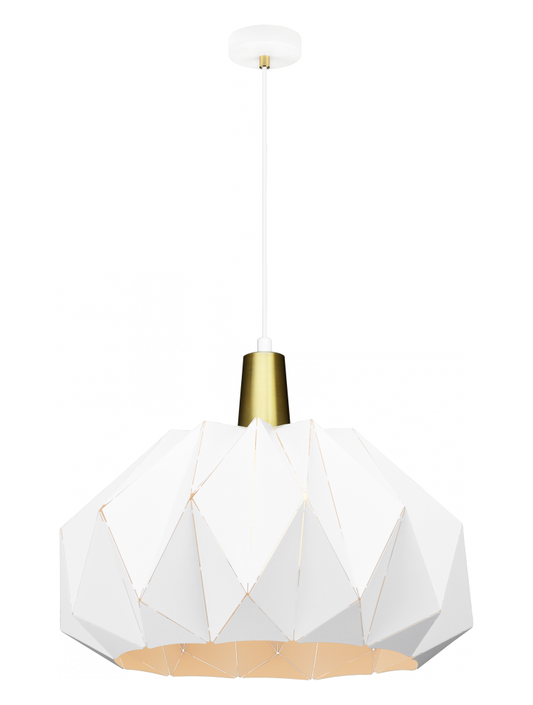 The Origami White Pendant