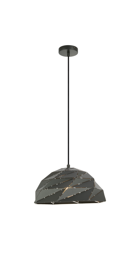 Riku Dark Grey Pendant