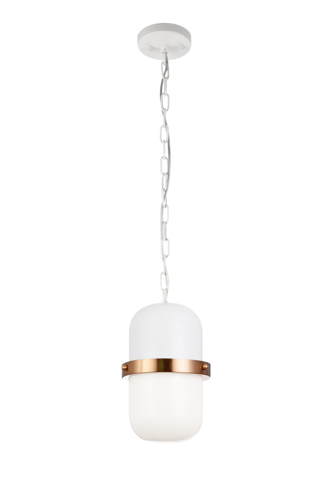 Tillie White Pendant