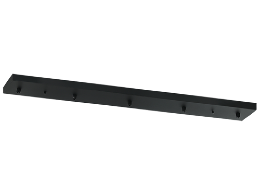 Multi Ceiling Canopy (Line Voltage) Matte Black Canopy