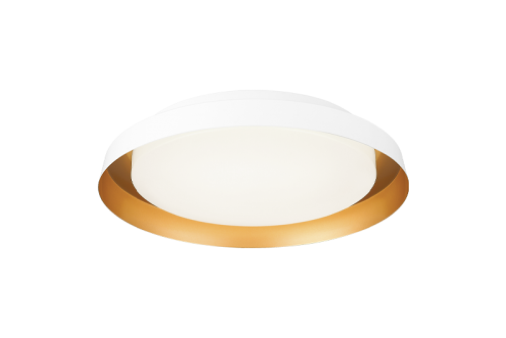 Vieno White Flush Mounts