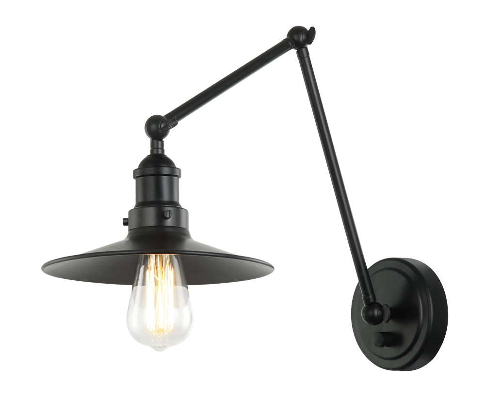 Brixson Black Wall Sconce