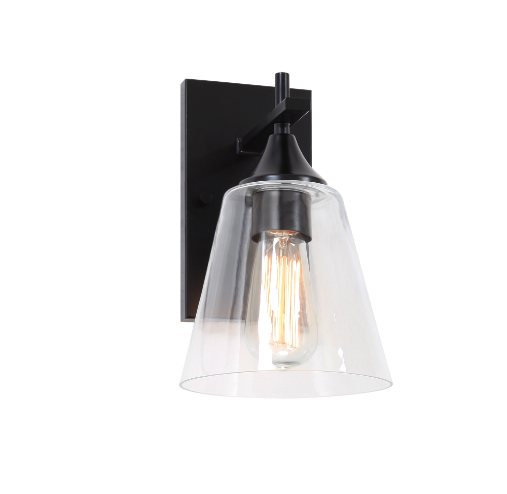Hollis Black Wall Sconce