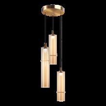 Matteo Lighting C30603AGAM - Bambu Aged Gold Brass Pendant