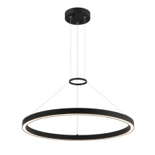 Matteo Lighting C30824MB - O'Hara Matte Black Chandelier