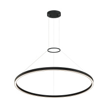 Matteo Lighting C30840MB - O'Hara Matte Black Chandelier