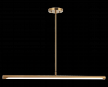 Matteo Lighting C31433AG - Novelle Aged Gold Brass Pendant
