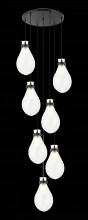 Matteo Lighting C31907MB - Seranna Matte Black Pendant